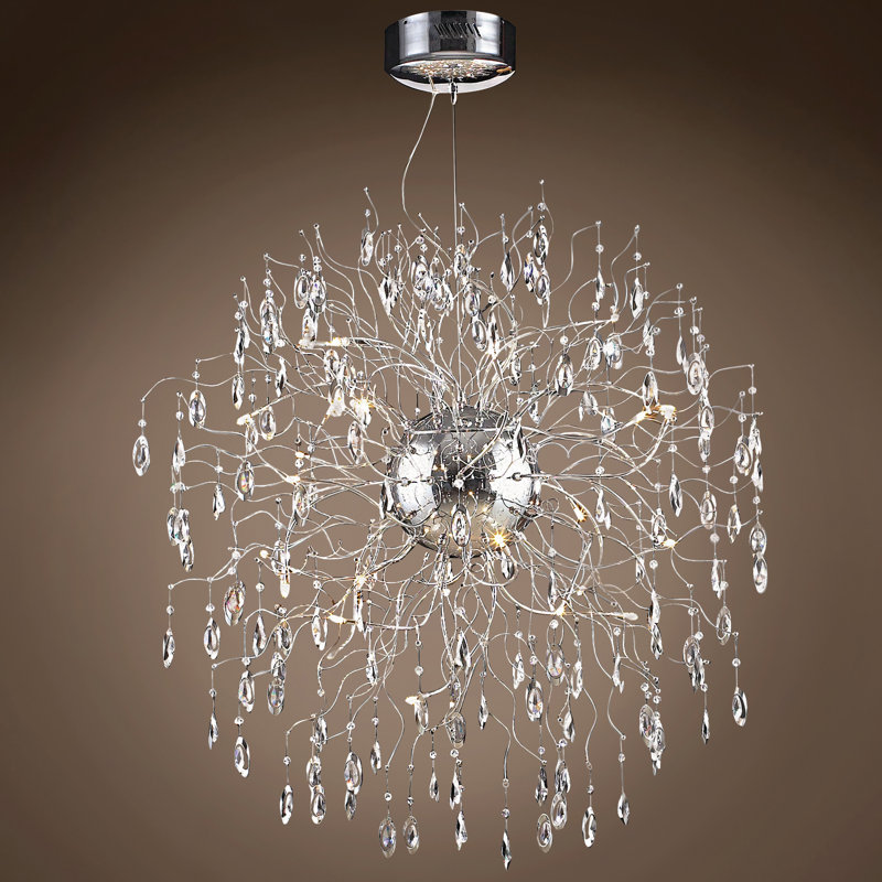 Rosdorf Park Silvestre 18Light Unique / Statement Geometric Chandelier